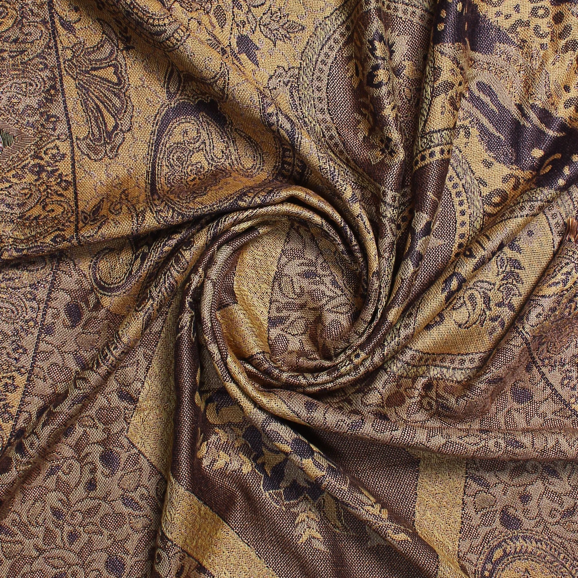 Timeless Elegance Paisley Jacquard Scarf