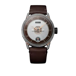 TIMELESS HMS 003 BROWN WHITE DIAL