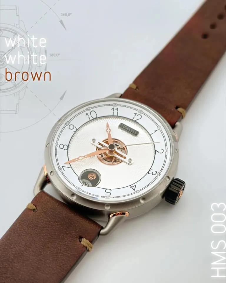 TIMELESS HMS 003 WHITE DIAL