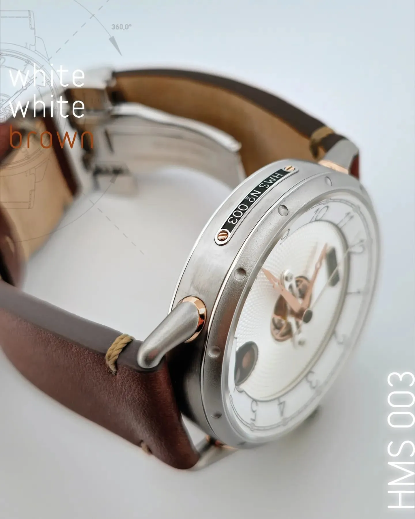 TIMELESS HMS 003 WHITE DIAL