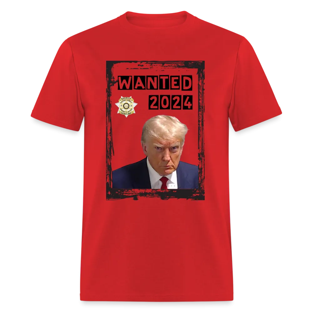 Trump Mugshot T-Shirt Wanted 2024