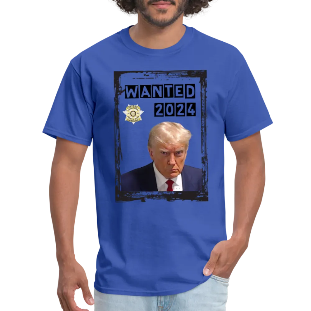 Trump Mugshot T-Shirt Wanted 2024