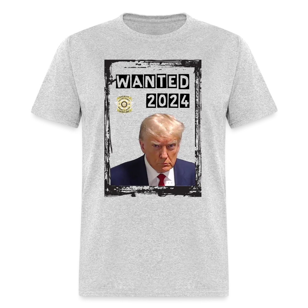 Trump Mugshot T-Shirt Wanted 2024