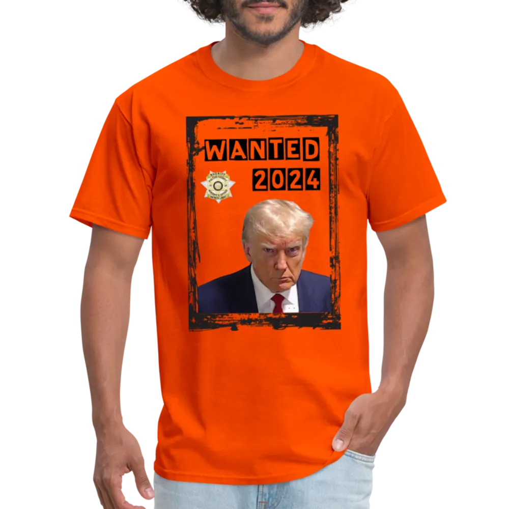 Trump Mugshot T-Shirt Wanted 2024