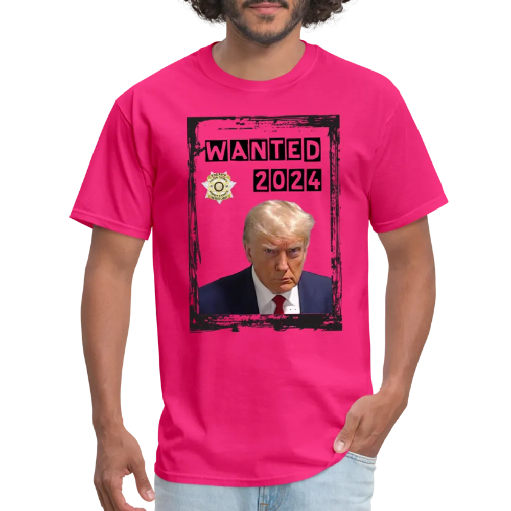 Trump Mugshot T-Shirt Wanted 2024