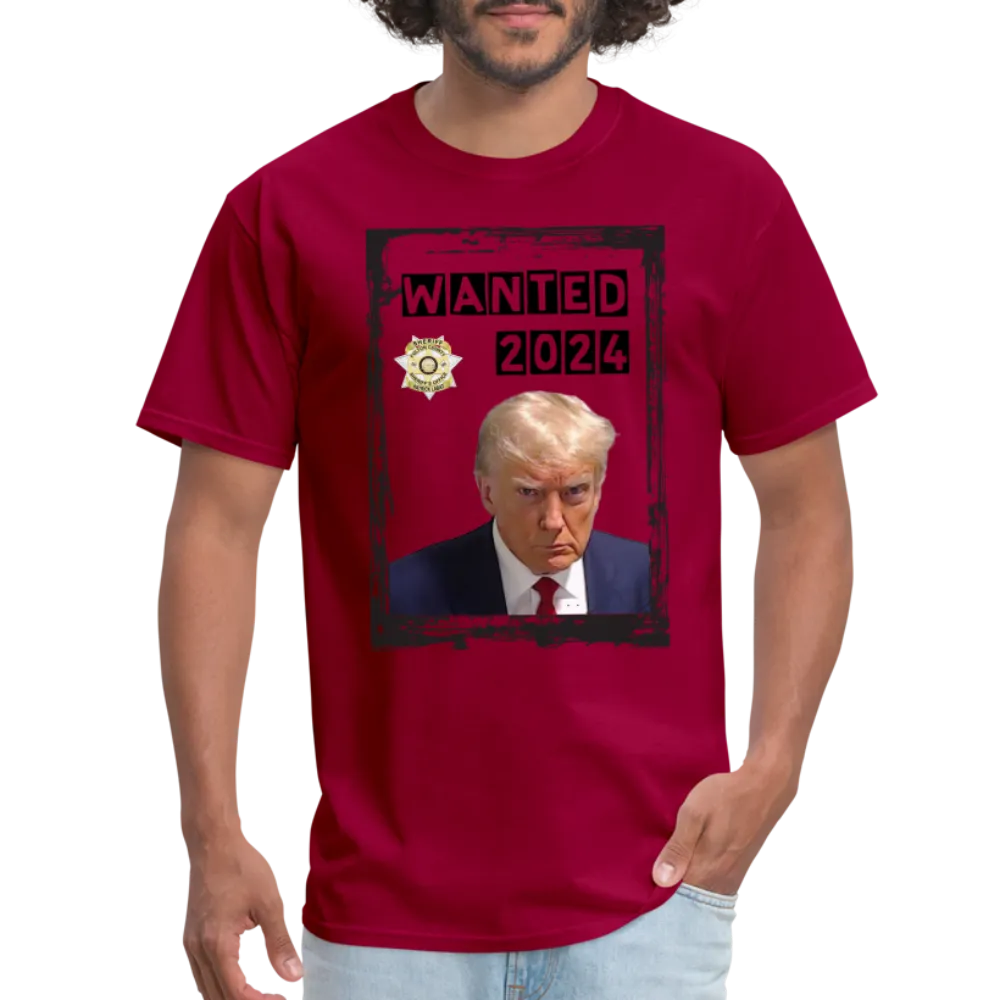 Trump Mugshot T-Shirt Wanted 2024