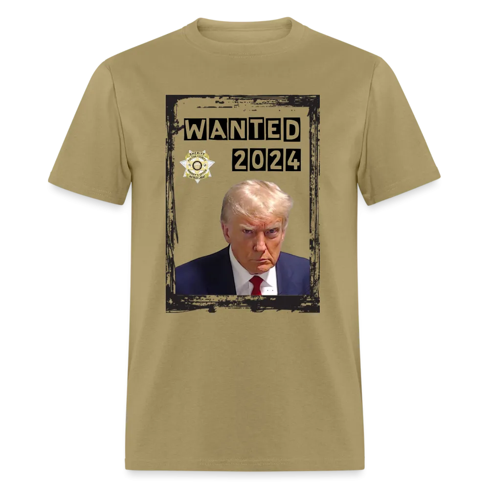 Trump Mugshot T-Shirt Wanted 2024