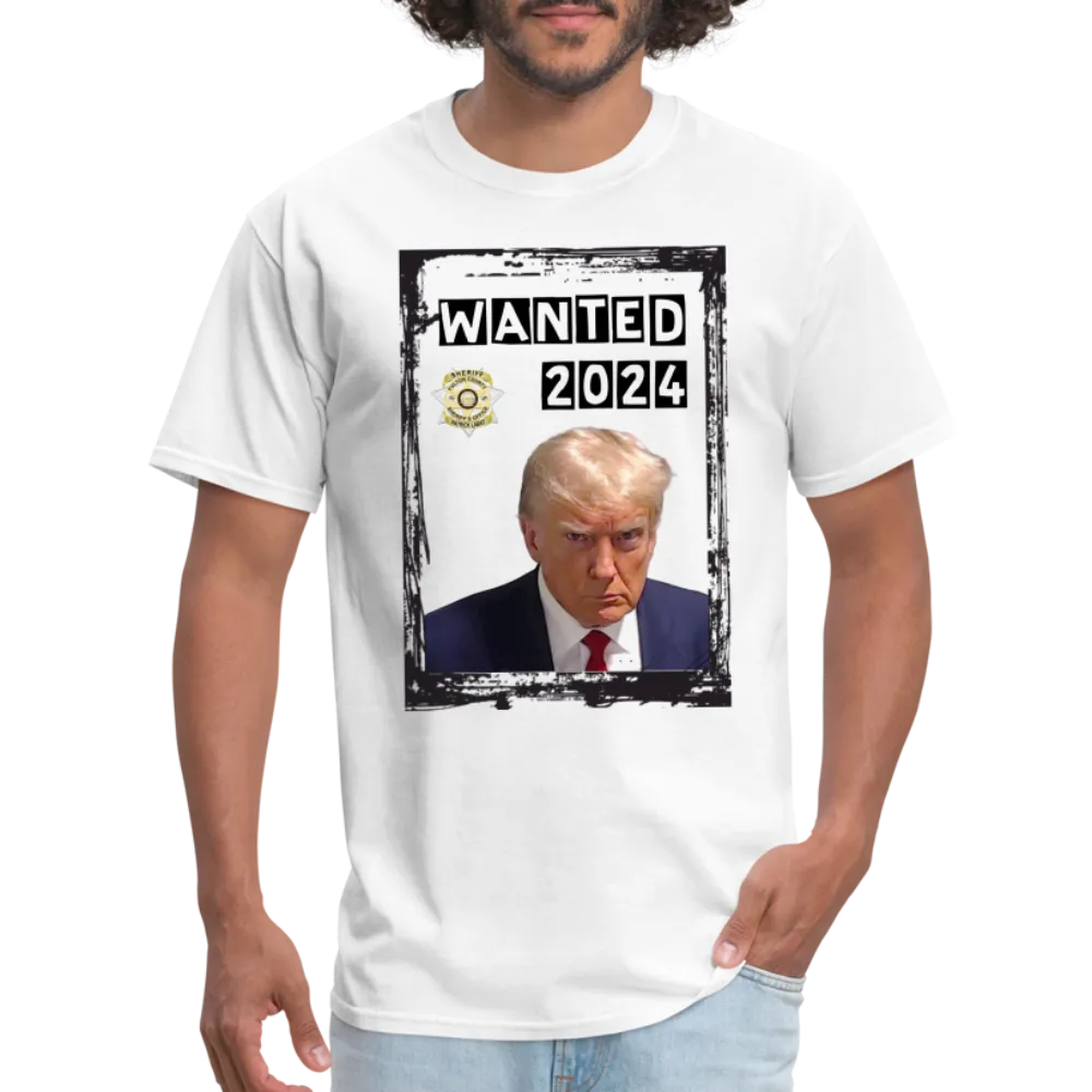 Trump Mugshot T-Shirt Wanted 2024