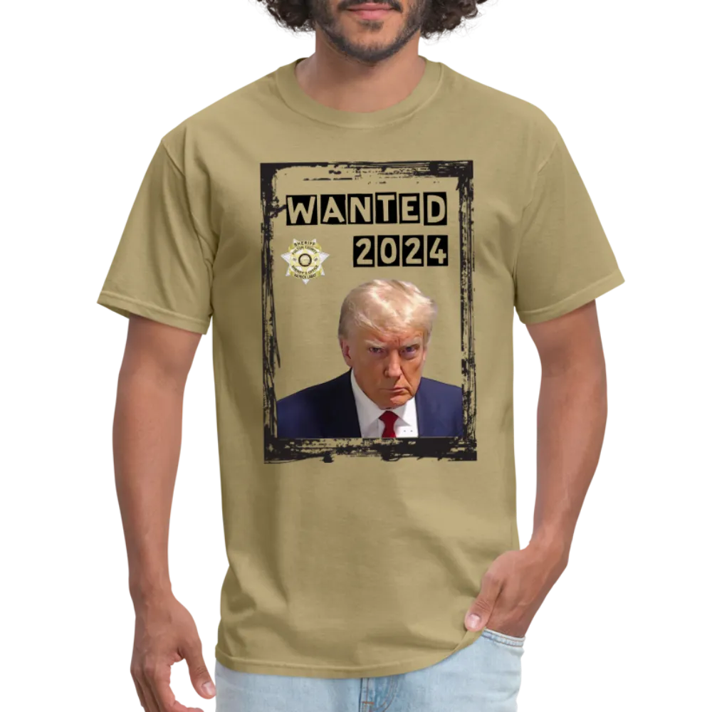 Trump Mugshot T-Shirt Wanted 2024