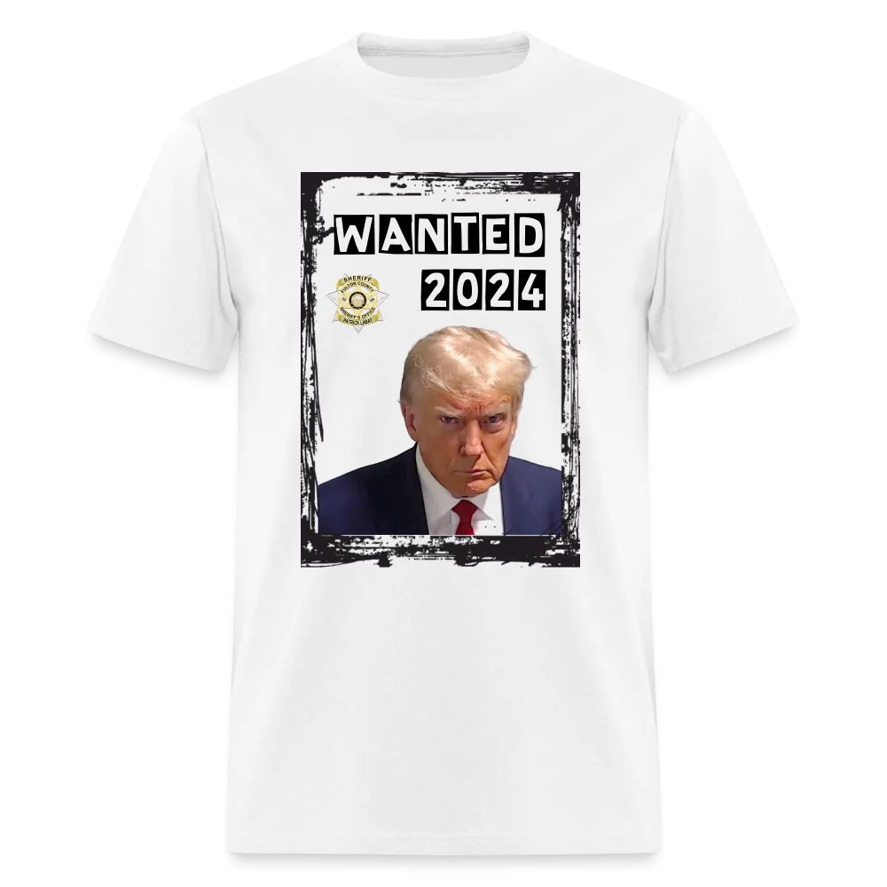 Trump Mugshot T-Shirt Wanted 2024