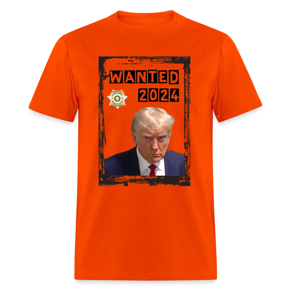 Trump Mugshot T-Shirt Wanted 2024