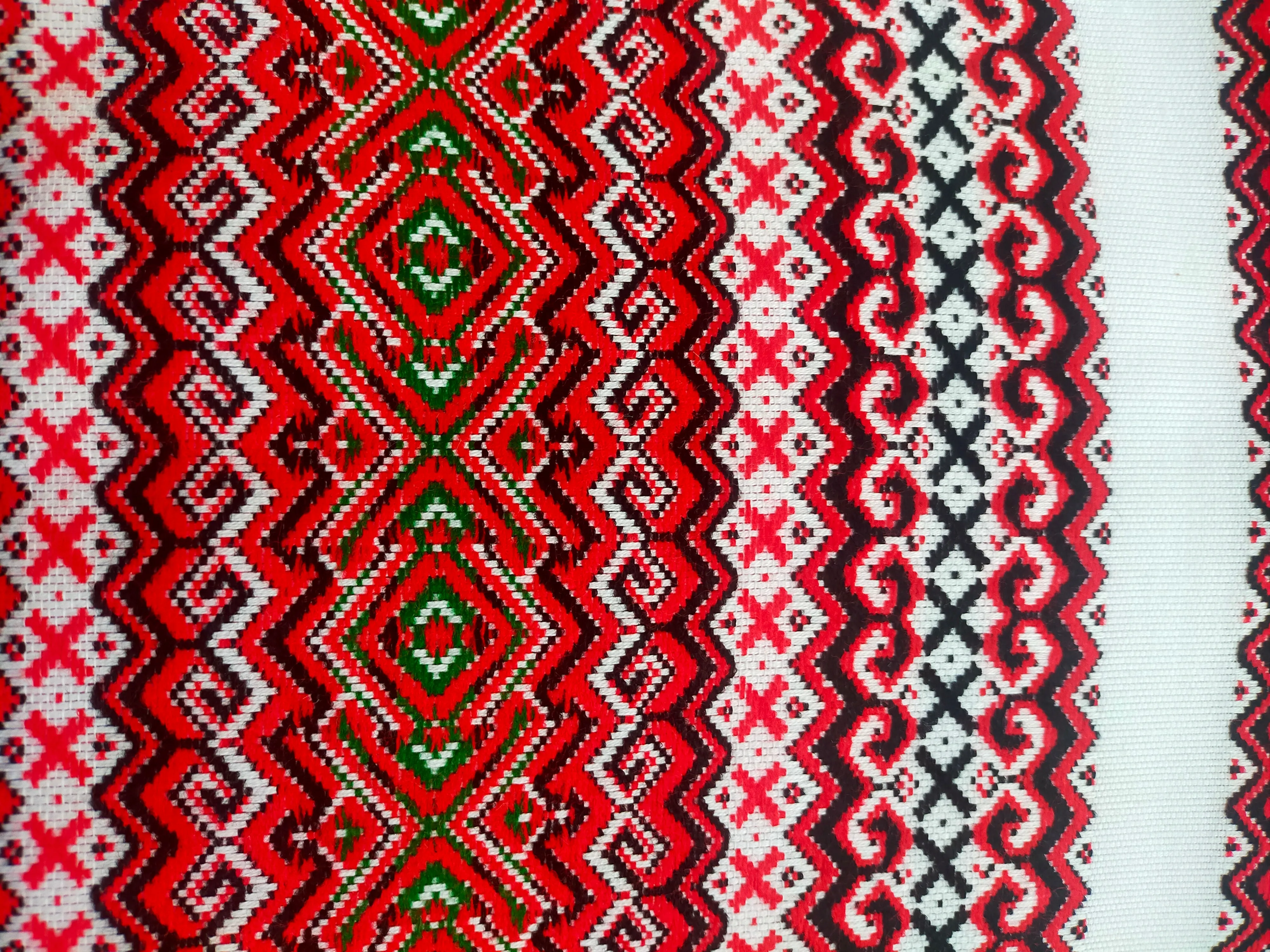 Ukrainian embroidered wedding towel