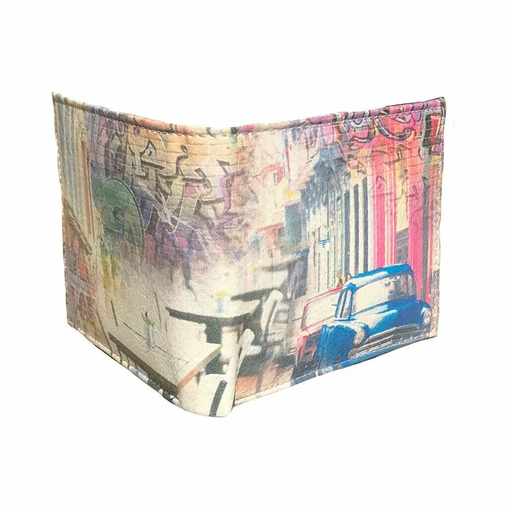 Urban Trendy NY Fashion Bifold Printed Wallets In Gift Box Mens Womens Kids