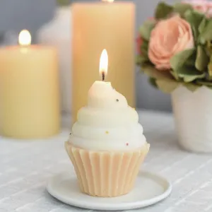 Vanilla Cupcake Candle