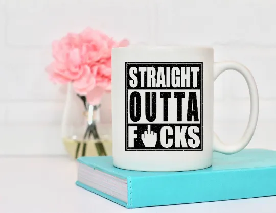 Variety Adult Themed Coffee Mugs, Cursing Mugs