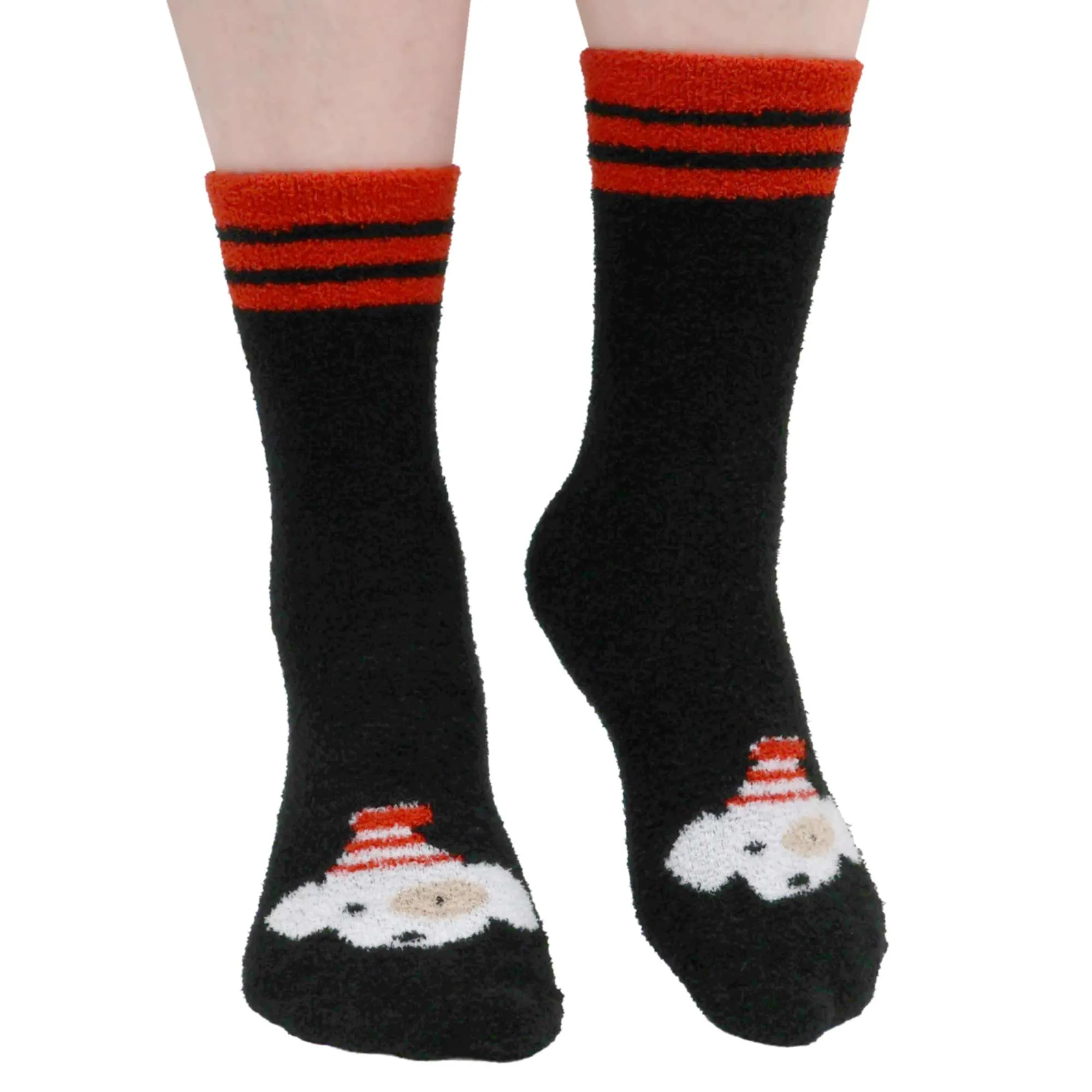 Women's Cute Fuzzy Warm Christmas Indoor Outdoor Cozy Crew Socks