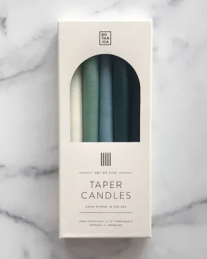 Zodiac Taper Candles - Water